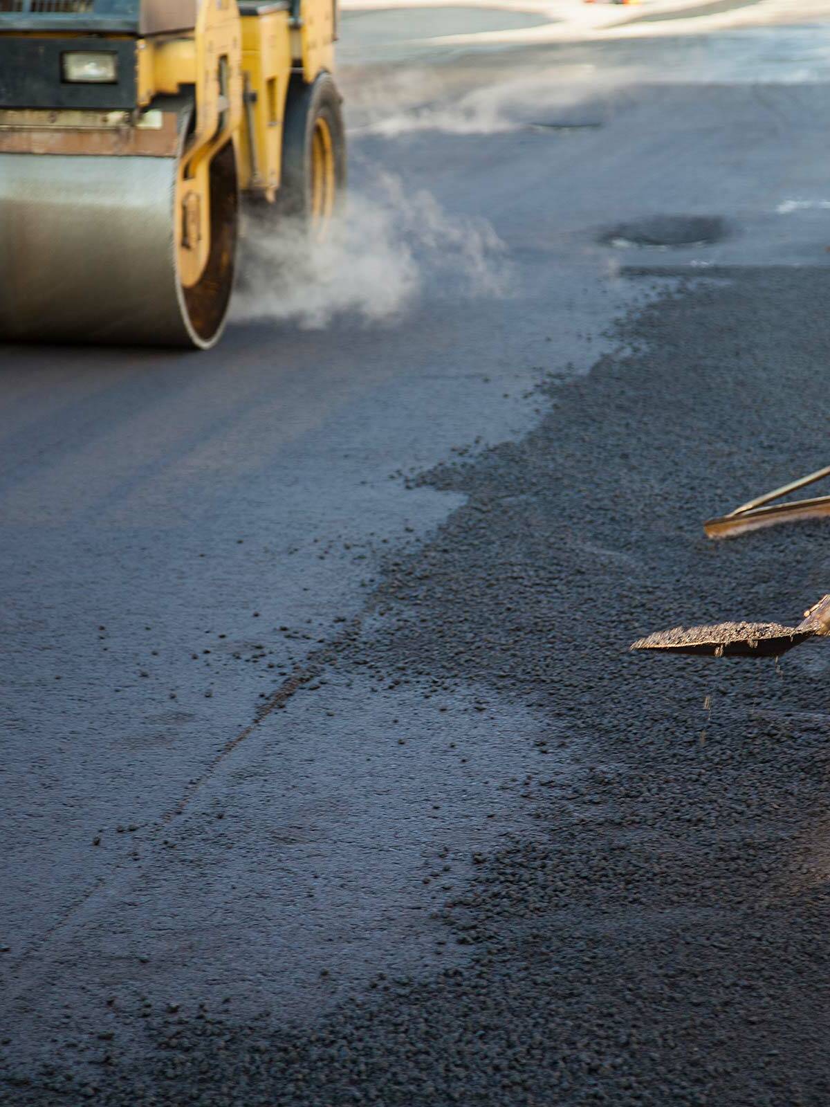 road tarmacadam