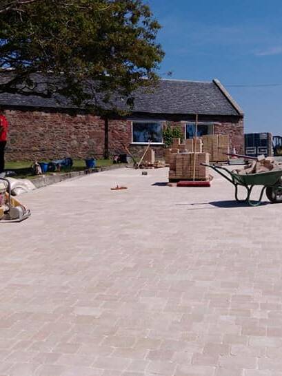 block paving